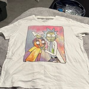 Cartoon Network Rick and Morty White T-Shirt
